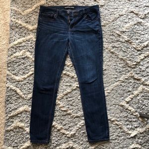 Express Mid Rise Jean Leggings size 12R